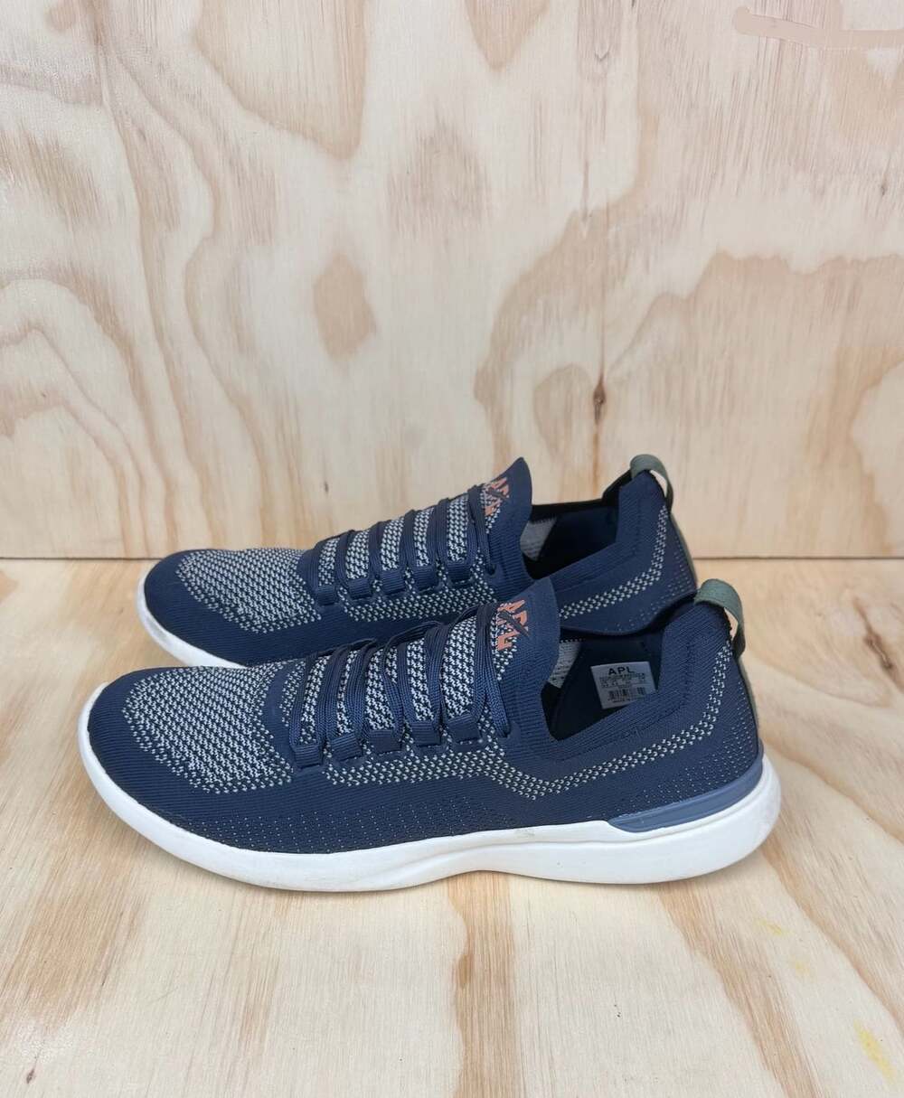 APL Athletic Propulsion Labs TechLoom Breeze Navy Running Shoes Men's US 10.5 - Picture 2 of 8